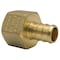 Apollo 1/2 in. Brass PEX Barb x 1/2 in. Female Pipe Thread Adapter (5-Pack), 5PK APXFA12125PK - alternate 2